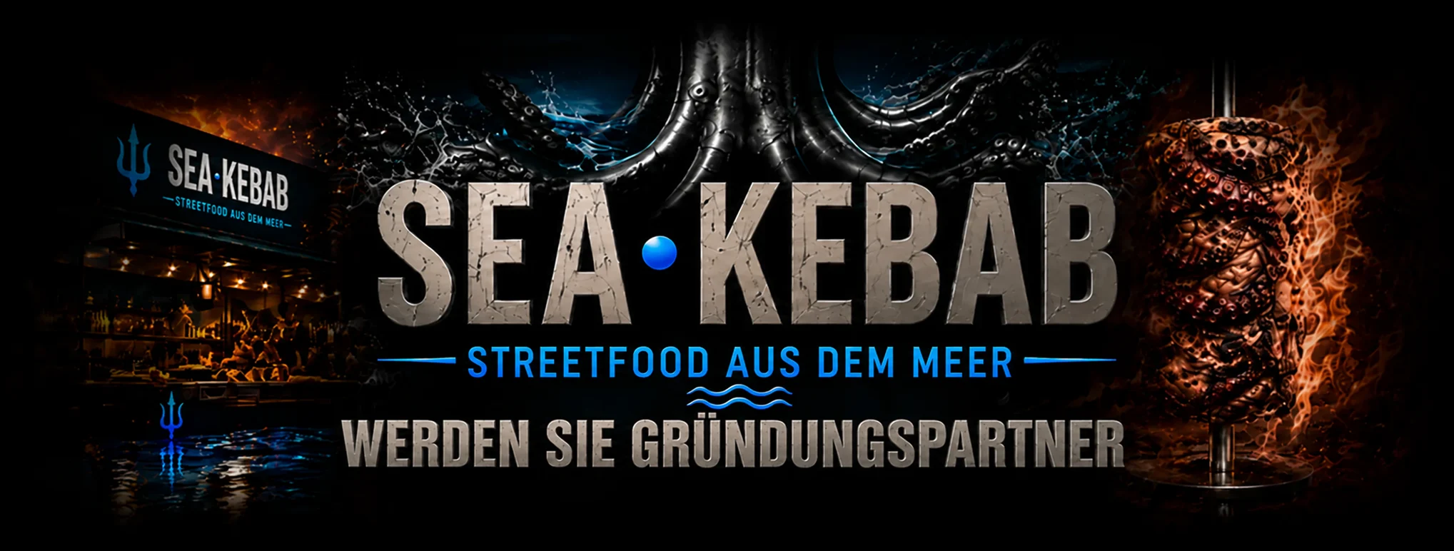 SEA•KEBAB – Streetfood aus dem Meer. Werden Sie Gründungspartner.