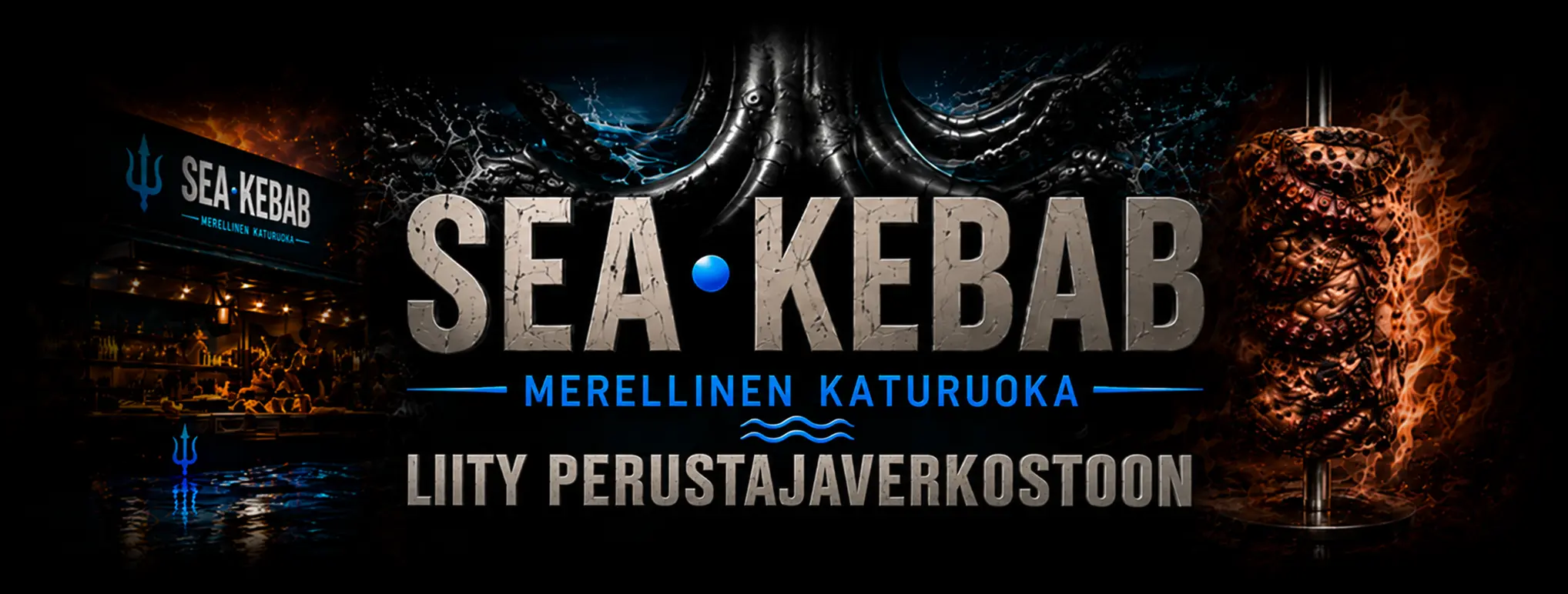 SEA•KEBAB – Merellinen katuruoka. Liity perustajaverkostoon.
