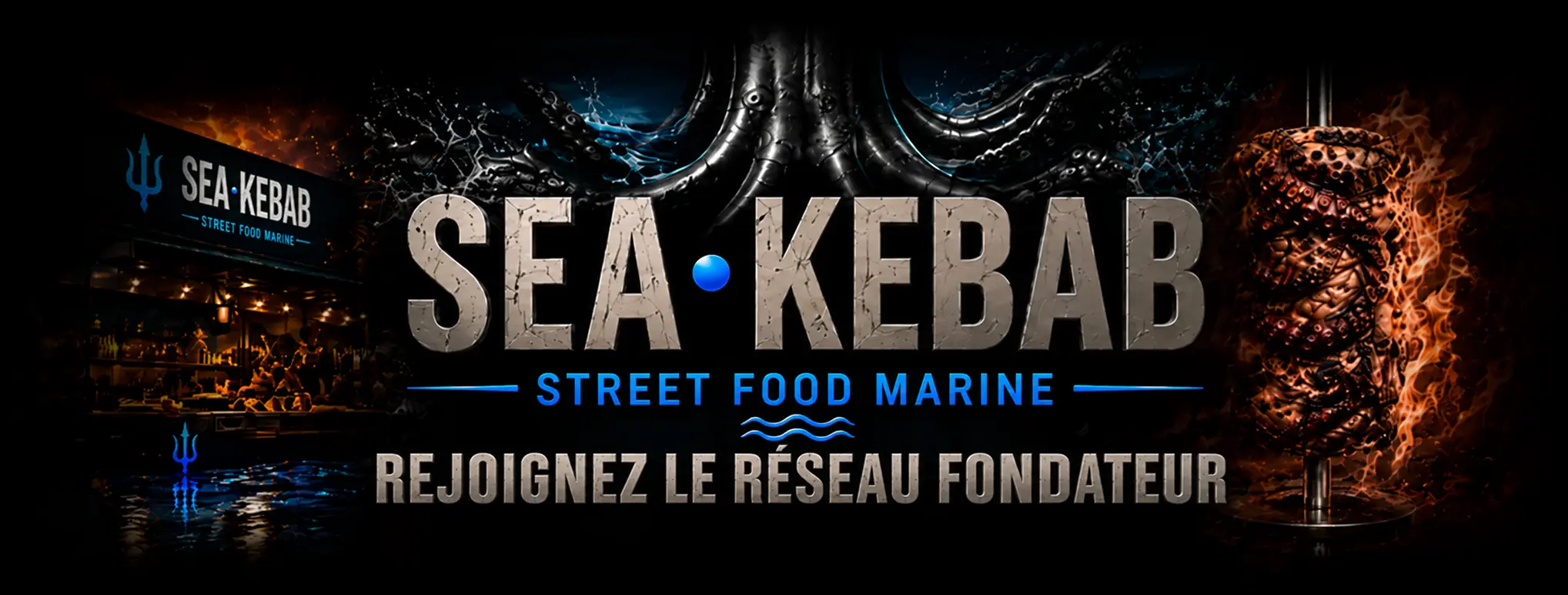 SEA•KEBAB – Street food marine. Rejoignez le réseau fondateur.