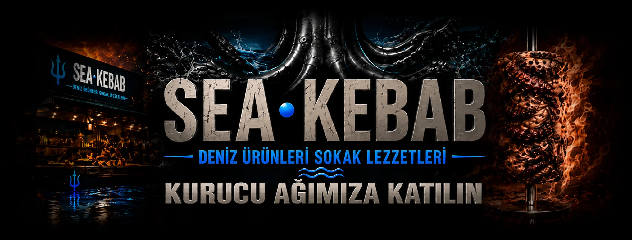SEA•KEBAB – Deniz ürünleri sokak lezzetleri. Kurucu ağımıza katılın.